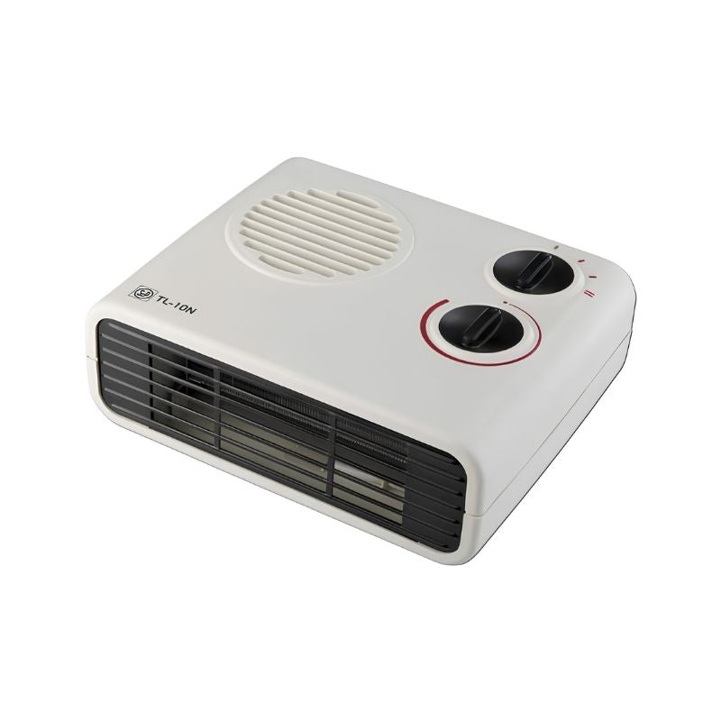 Calefactor Eléctrico Horizontal S&P TL-10 N 1000/2000 W con Termostato Regulable