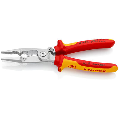 Alicate para instalaciones eléctricas KNIPEX 13 96 200 VDE - 6 funciones