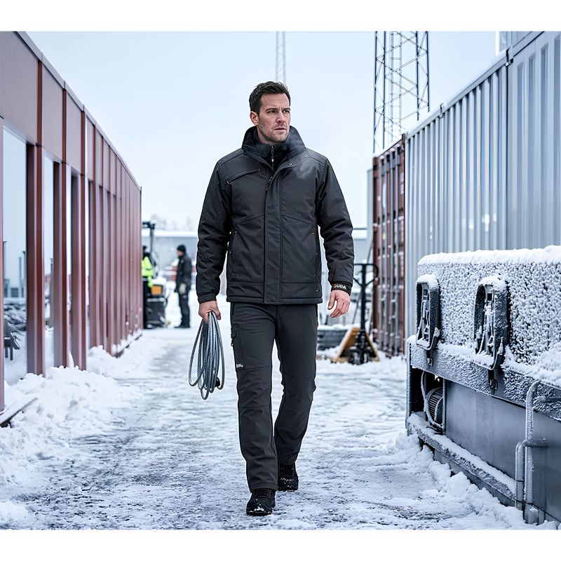 Parka Acolchada Canada Gris Juba - 2910