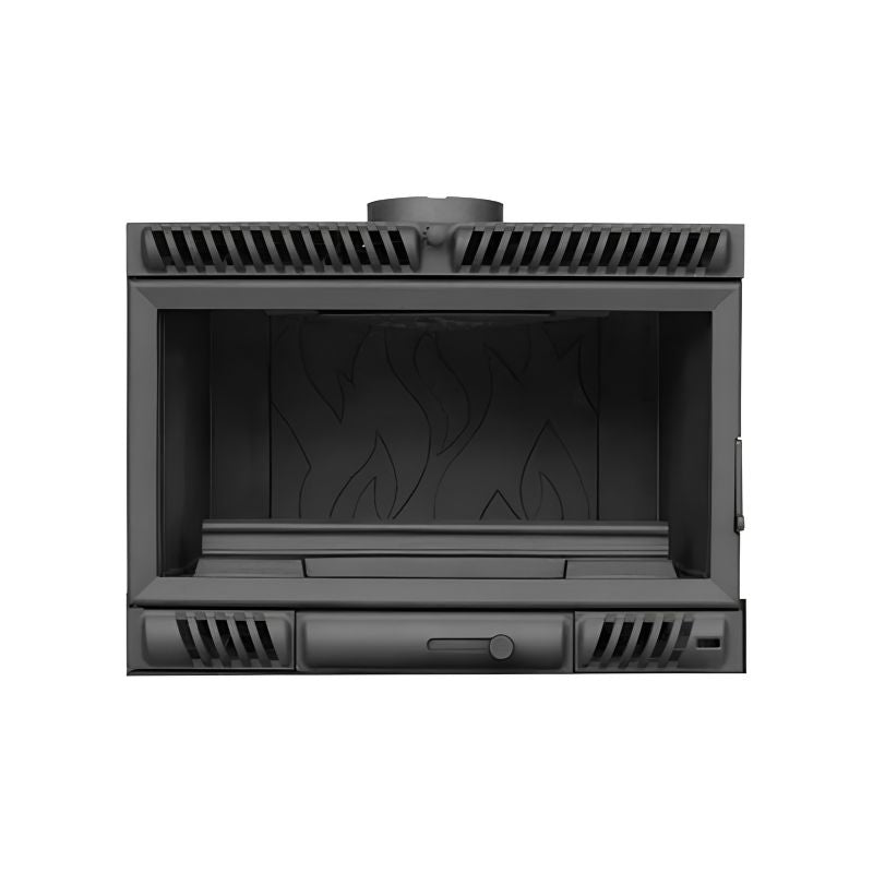 Insert de Leña Hualge Insert 800 A E064/H064 12 kW (8-18 kW) de Fundición