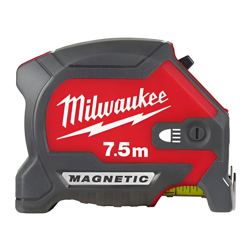 Flexómetro LED Magnético Milwaukee 7,5 m x 30 mm - Ref. 4932492469