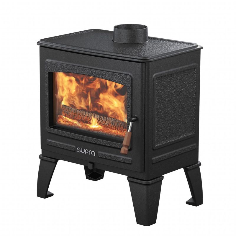 Estufa de Leña SUPRA Georges 6,7 kW de Hierro Fundido - FR9016060B