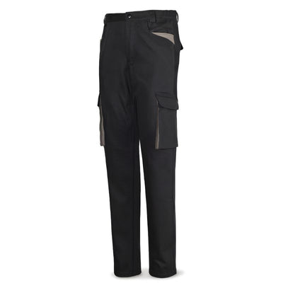 Pantalón Supertop de Algodón Negro Marca Protección Laboral - 488PSUPTOPNE