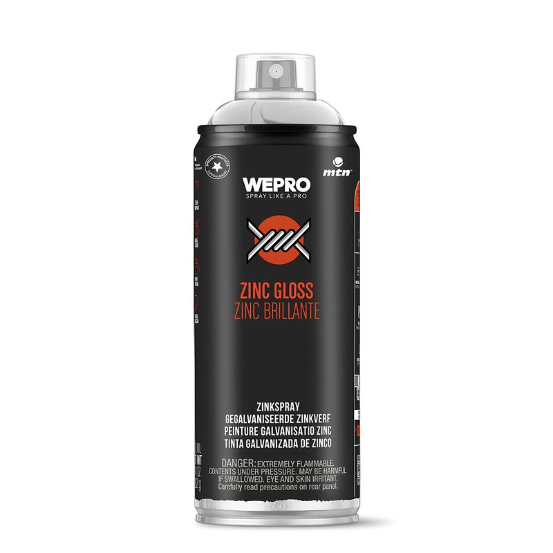 Pintura Galvanizada en Frío en Spray Zinc Mate 400ml Montana Colors - EX014PR0106