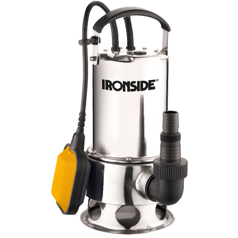 Bomba Sumergible para Aguas Sucias Ironside Inox 750 W 13.000 l/h - 23004263