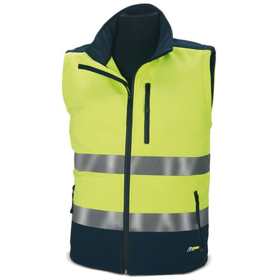 Cazadora Softshell Alta Visibilidad Marca Protección Laboral - 288CSFYAYFA