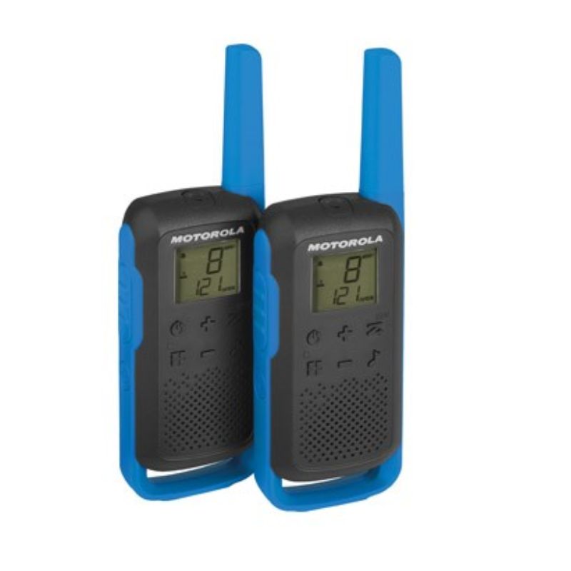 Walkie Talkie T62 Blue Pack Motorola