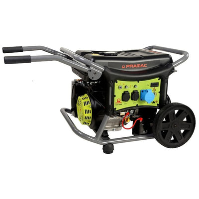 Generador monofasico gasolina portatil 230v 50Hz WX7000 OHV manual+AVR PRAMAC