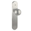 Placa con Pomo Fijo Inox 245X45mm Divalfer