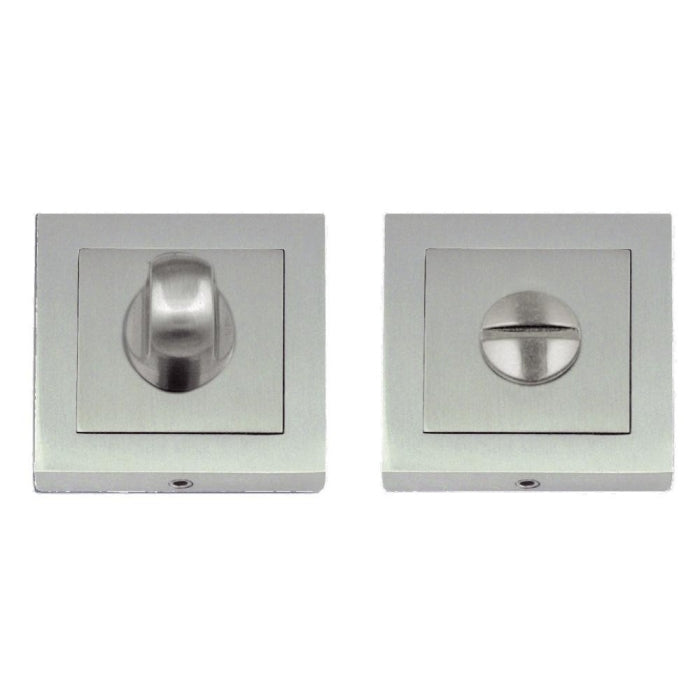 Juego Condena y Emergencia Roseta Cuadrada 54X54mm Divalfer