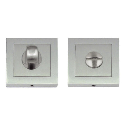 Juego Condena y Emergencia Roseta Cuadrada 54X54mm Divalfer