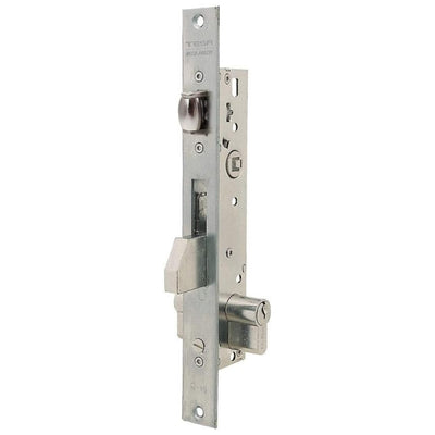 Cerradura para Perfiles Metálicos Rodillo + Paletón 2216/25/AI INOX TESA (Sin Cilindro)