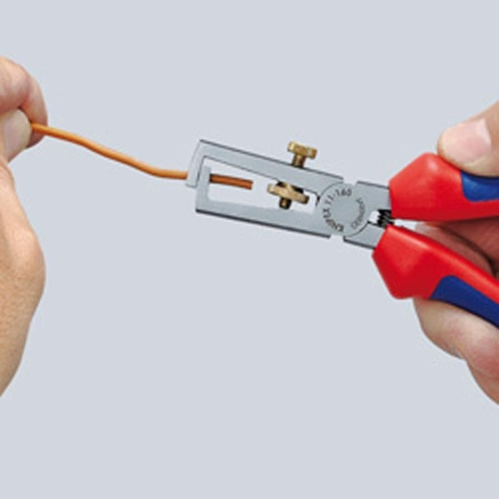 Alicate Pelacables Bimaterial 160mm KNIPEX 11 02 160