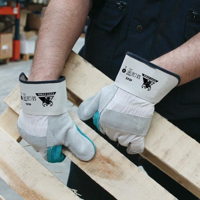 Guantes de Serraje Reforzado JUBA 404X Talla 9/L