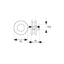 RODAMIENTO MAMPARA NYLON-3 25x16MM 68240