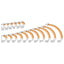 Fresa de Radio Cóncavo R1.6 D15.9 Mango 8 938.160.11 CMT