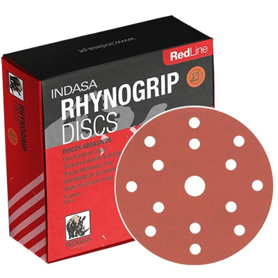 DISCO LIJA VELCRO 15A P400 150mm RED LINE