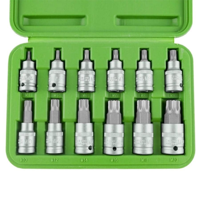 Set de 12 Piezas de 1/2'' Punta 12 Cantos