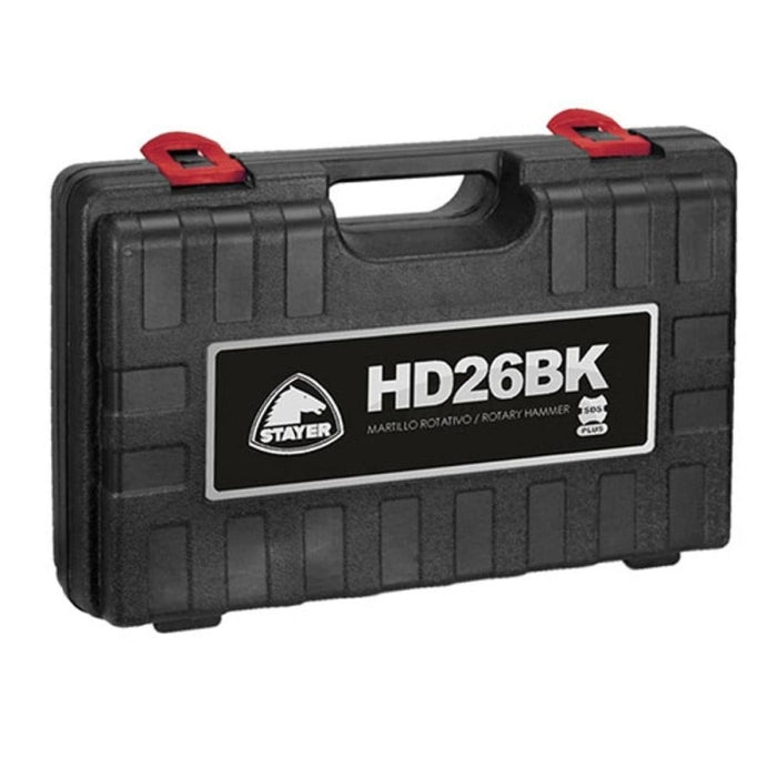 Martillo Rotativo SDS-PLUS de 800w HD 26 BK STAYER