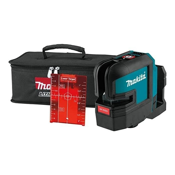 Nivel Láser en Cruz SK105DZ 10,8V CXT+ Batería 2 Ah + Cargador MAKITA