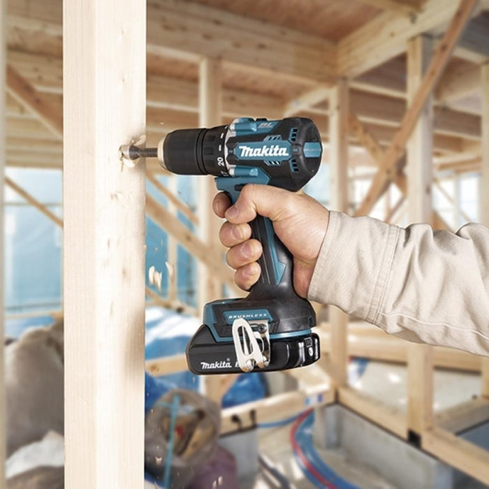 Taladro Atornillador BL 18V 2,0 LXT 40Nm DDF487RAJ MAKITA