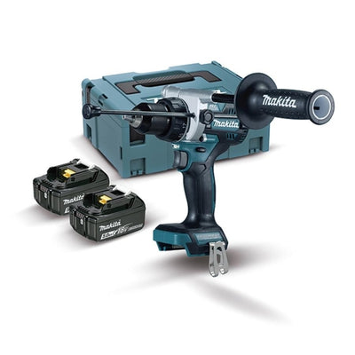 Taladro percutor BL 18V LXT 130Nm 5Ah 2 bat. MakPac DHP486RTJ MAKITA