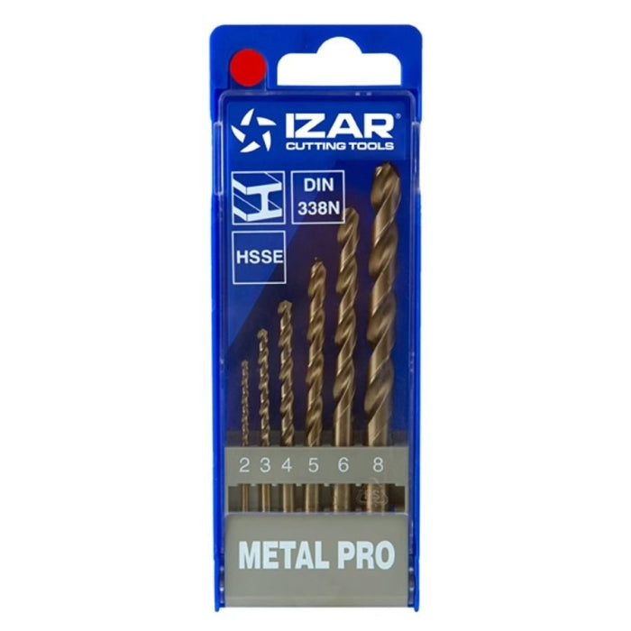 Juego Brocas HSSE Metal 1462 IZAR 6 uds.