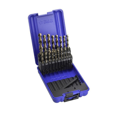 Juego de Brocas HSSE 1-10x0,50mm (19 Pcs) para Metal 1466 IZAR