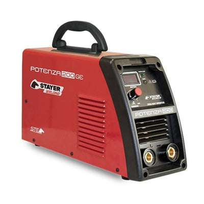 Equipo Soldadura Inverter MMA STAYER POTENZA 200 GE K