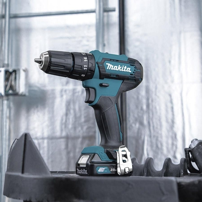 Taladro Combinado 12V + 2 baterías 2,0Ah + Cargador HP333DSAE MAKITA