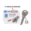 Copia de llave Seguridad TESA TD51 / TD5