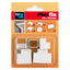 ACCESORIO CANALETA SURTIDO BLANCO 25X16