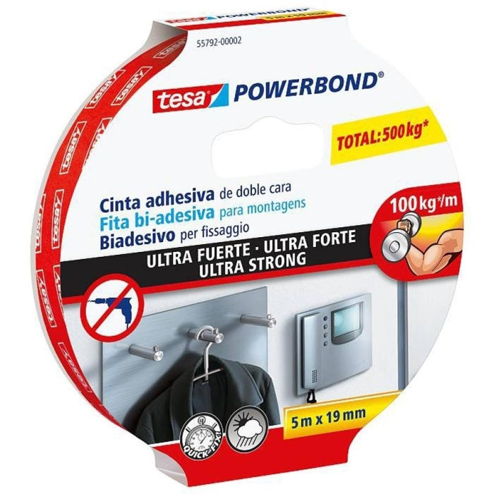 CINTA DOBLE CARA ULTRA STRONG 1.5MT 55791 TESA TAPE