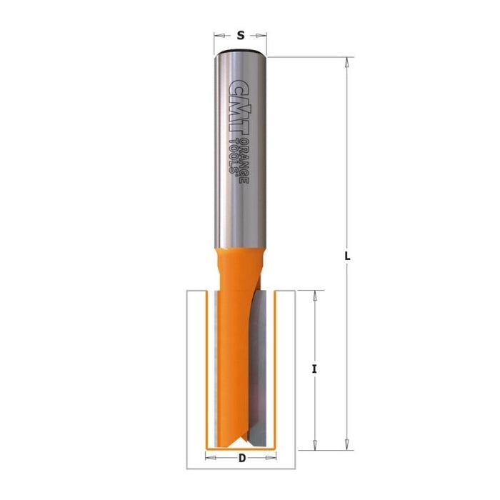Fresa de Cortes Rectos D25x20 Mango 8 911.250.11 CMT