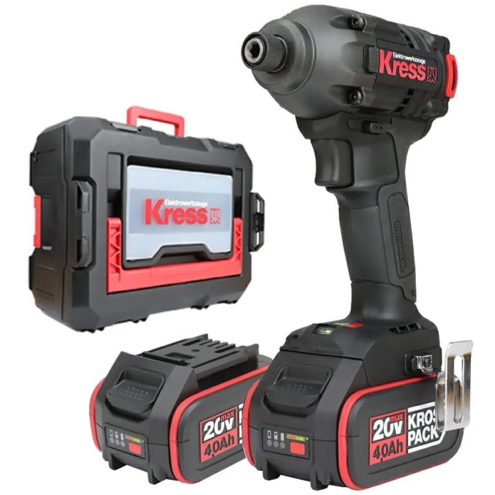 Atornillador Impacto Batería 20V BL KRESS KUB60.2