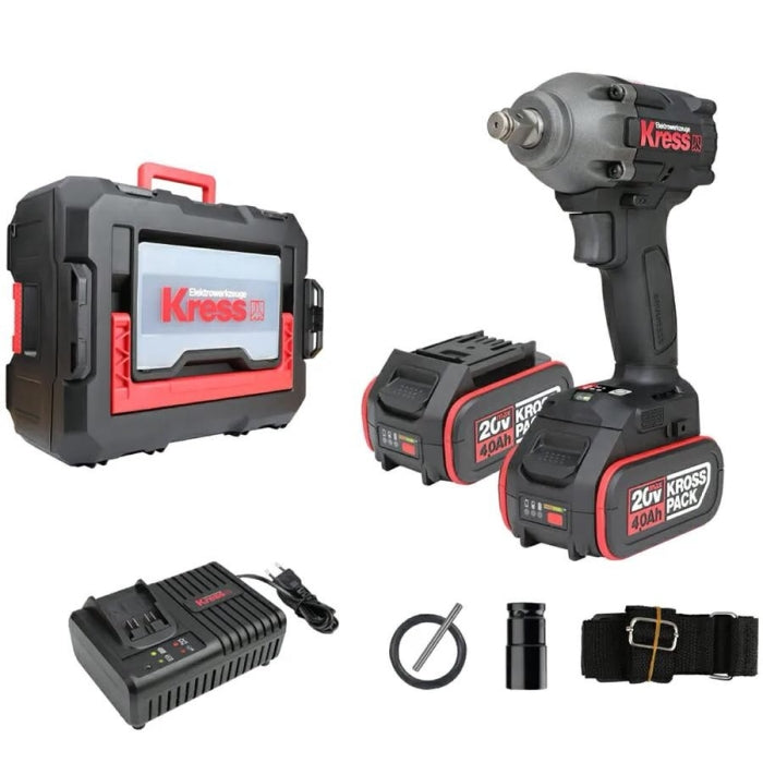 Llave Impacto Batería BL 20V KRESS KUB30.2