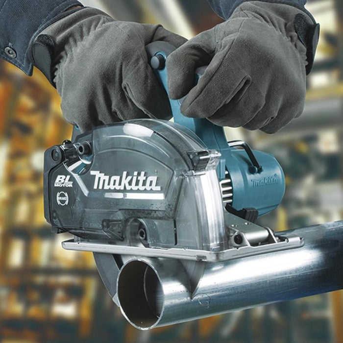 Cortador de Metal con Depósito 150mm 18V LXT DCS553ZJ MAKITA