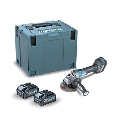 Miniamoladora Angular BL 40Vmáx 4,0 Ah XGT 115mm AWS GA022GM201 MAKITA