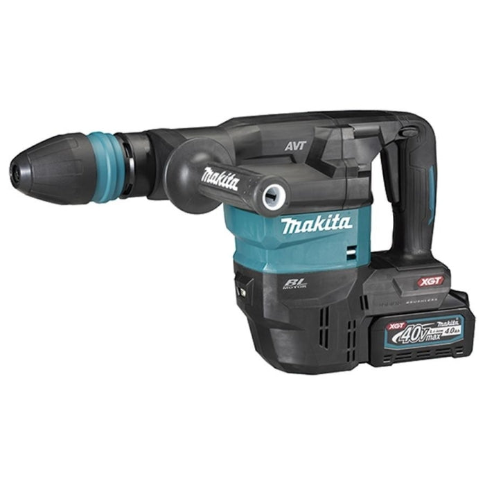 Martillo Demoledor BL 40Vmáx 4,0 Ah XGT SDS-MAX 7,1kg AVT AWS HM001GM201 MAKITA