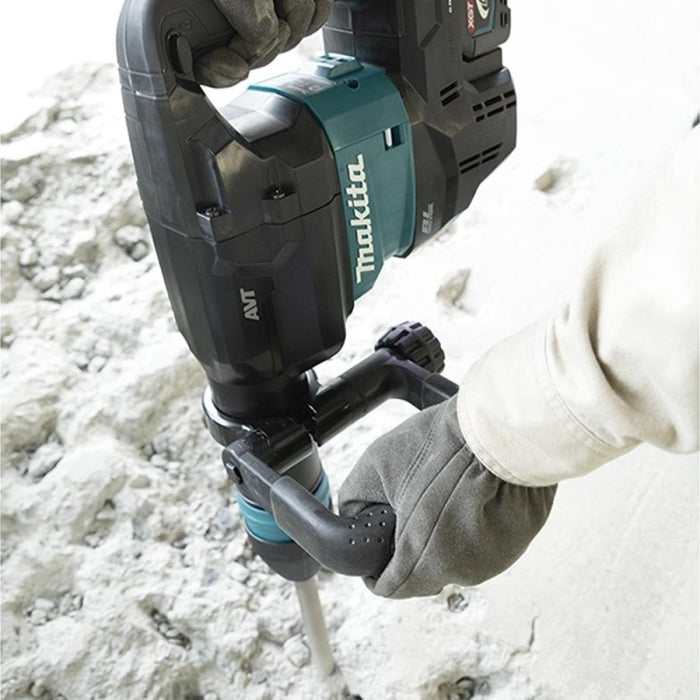 Martillo Demoledor BL 40Vmáx 4,0 Ah XGT SDS-MAX 7,1kg AVT AWS HM001GM201 MAKITA