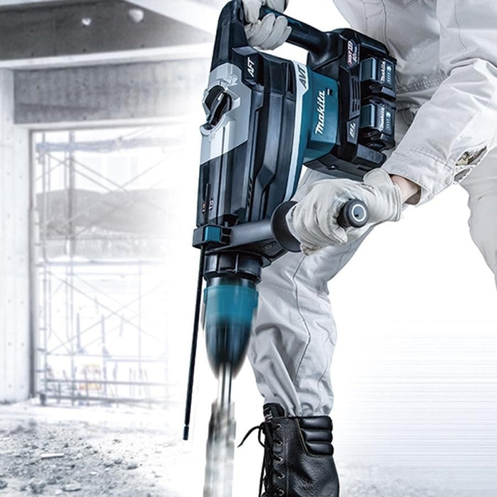 Martillo Combinado BL 40Vmáx X2 XGT 52 mm AFT AWS HR006GZ MAKITA