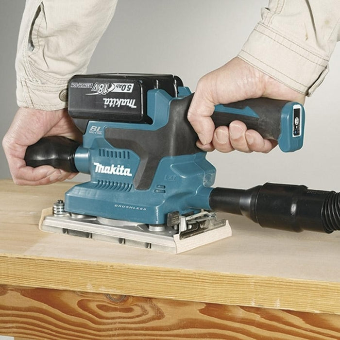 Lijadora Orbital BL 18V LXT 93x185mm AWS DBO381ZU MAKITA