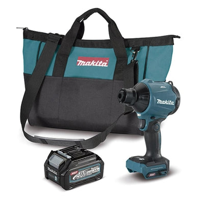 Pistola de Soplado 40Vmax + Batería 2,0Ah + Cargador AS001GA101 MAKITA