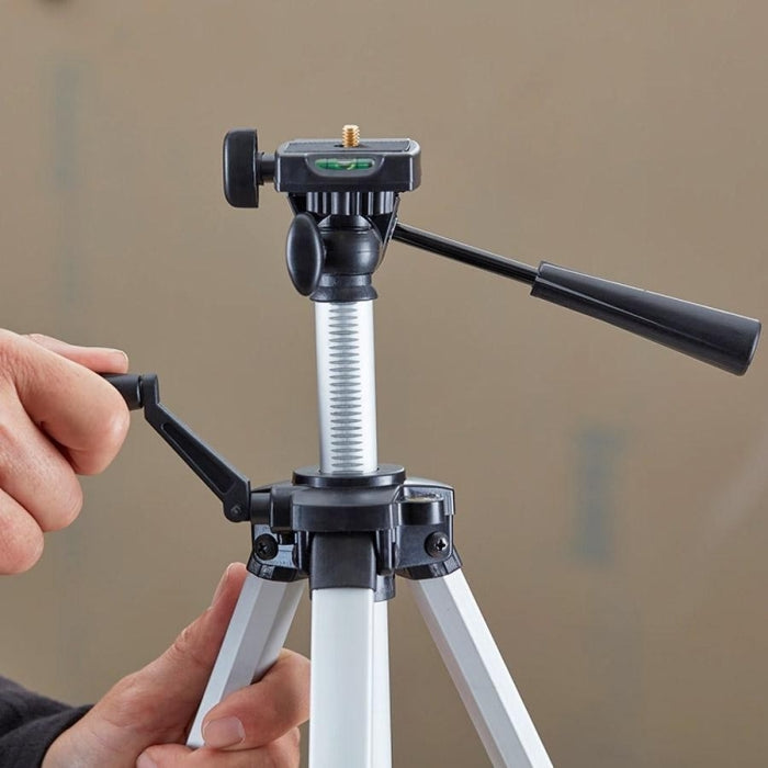 Trípode Fotográfico Telescópico para Niveles Láser con Rosca 1/4 1-77-201 STANLEY