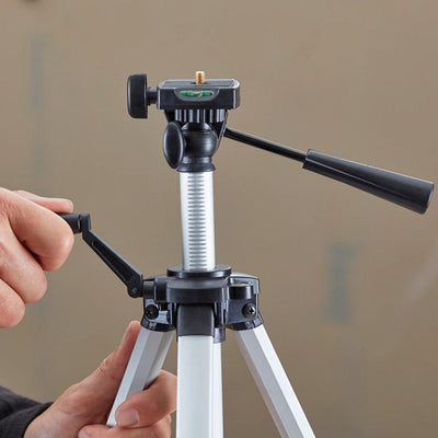 Trípode Fotográfico Telescópico para Niveles Láser con Rosca 1/4 1-77-201 STANLEY