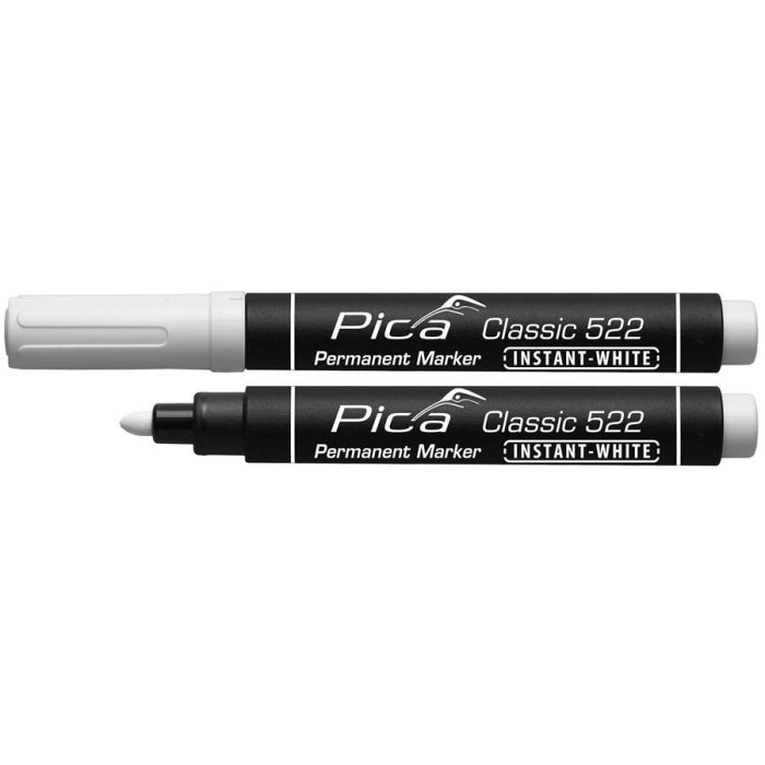 Marcador Permanente Punta Gruesa Blanco Classic 522 PICA