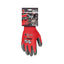 GUANTE FEEL&GRIP H256 ROJO T8/M JUBA