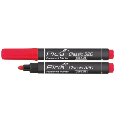 MARCADOR PERMANENTE BALA CLASIC ROJO 520/40 PICA