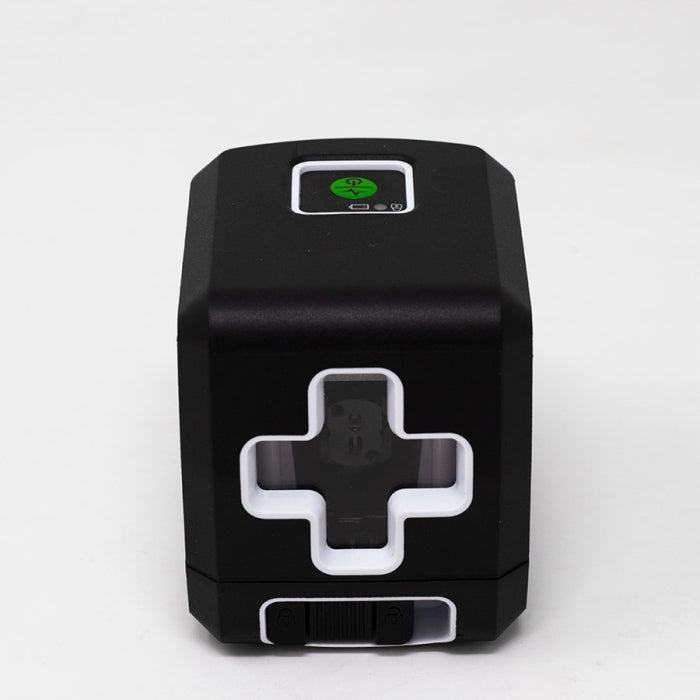 Mini nivel laser autonivelante linea vertical + horizontal verde 30m - 50m con detector 5661 MEDID