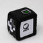 Mini nivel laser autonivelante linea vertical + horizontal verde 30m - 50m con detector 5661 MEDID